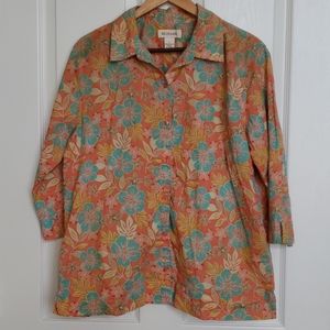 BECHAMEL button down top